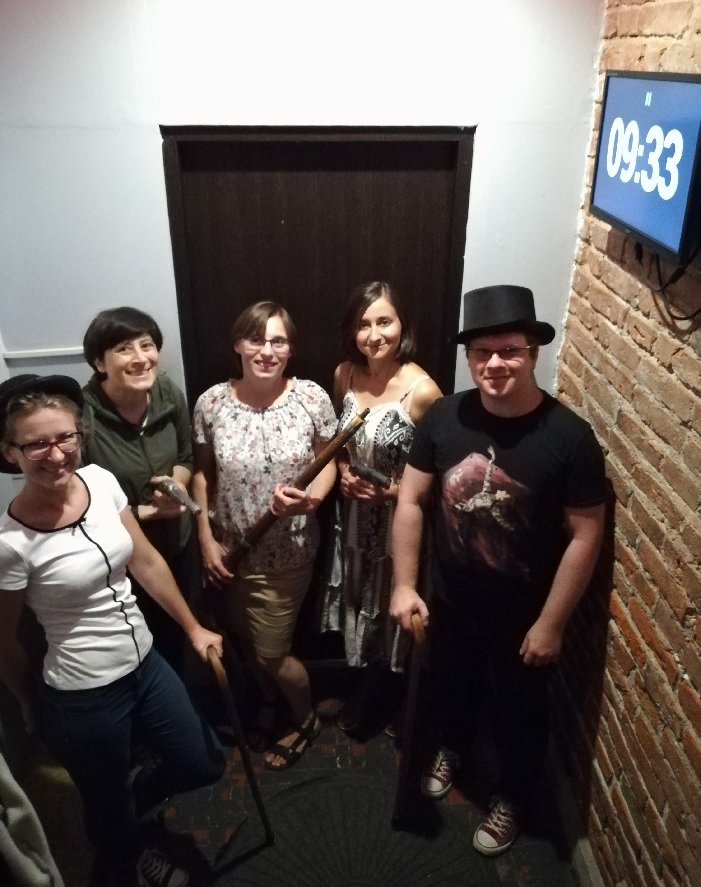 Step in Warsaw - City guide to Warsaw. I recommend an escape room "a Museum": https://roomescape.pl/en/escape-room-museum/. Thank you for having fun together and a successful teamwork! Warsaw, 02.08.2019.